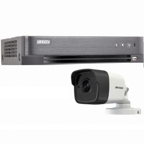 HIKVISION DS-7204HUHI-K1 + DS-2CE16H0T-ITPF (녹화기 + 카메라 4개)_이미지