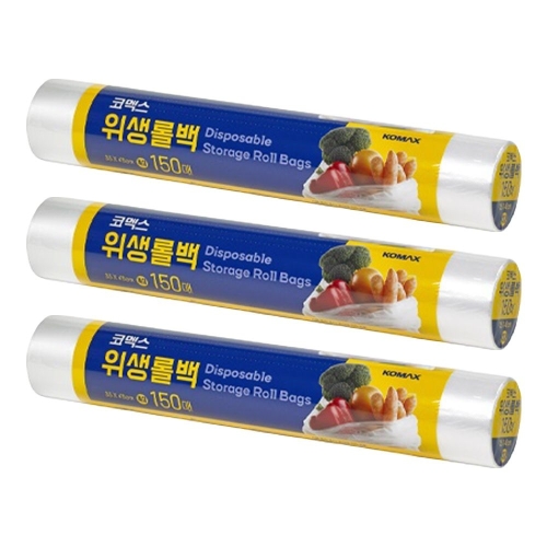 코멕스 위생롤백 35x45cm (특대) 150매 (3개(450매))_이미지