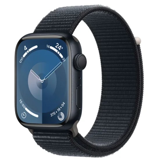 APPLE  워치 시리즈9 45mm 미드나이트 알루미늄 (스포츠루프)