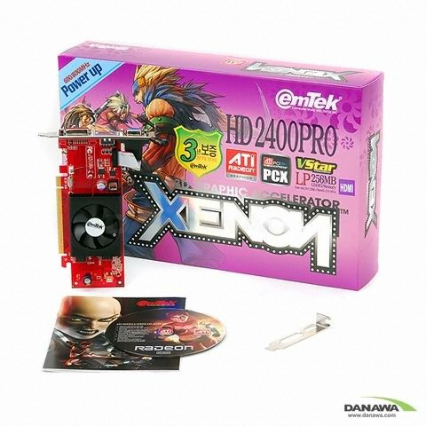 �̿��� XENON �󵥿� HD 2400Pro VStar �Ŀ��� 256MB HDMI LP ������������