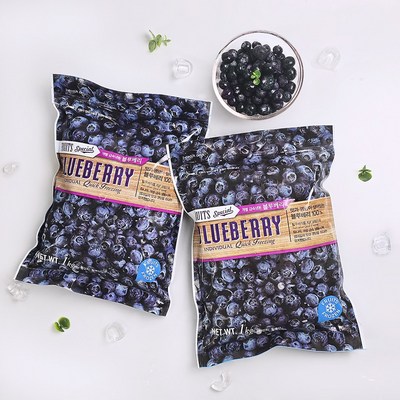팜앤푸드 냉동 블루베리 (1kg,3개)