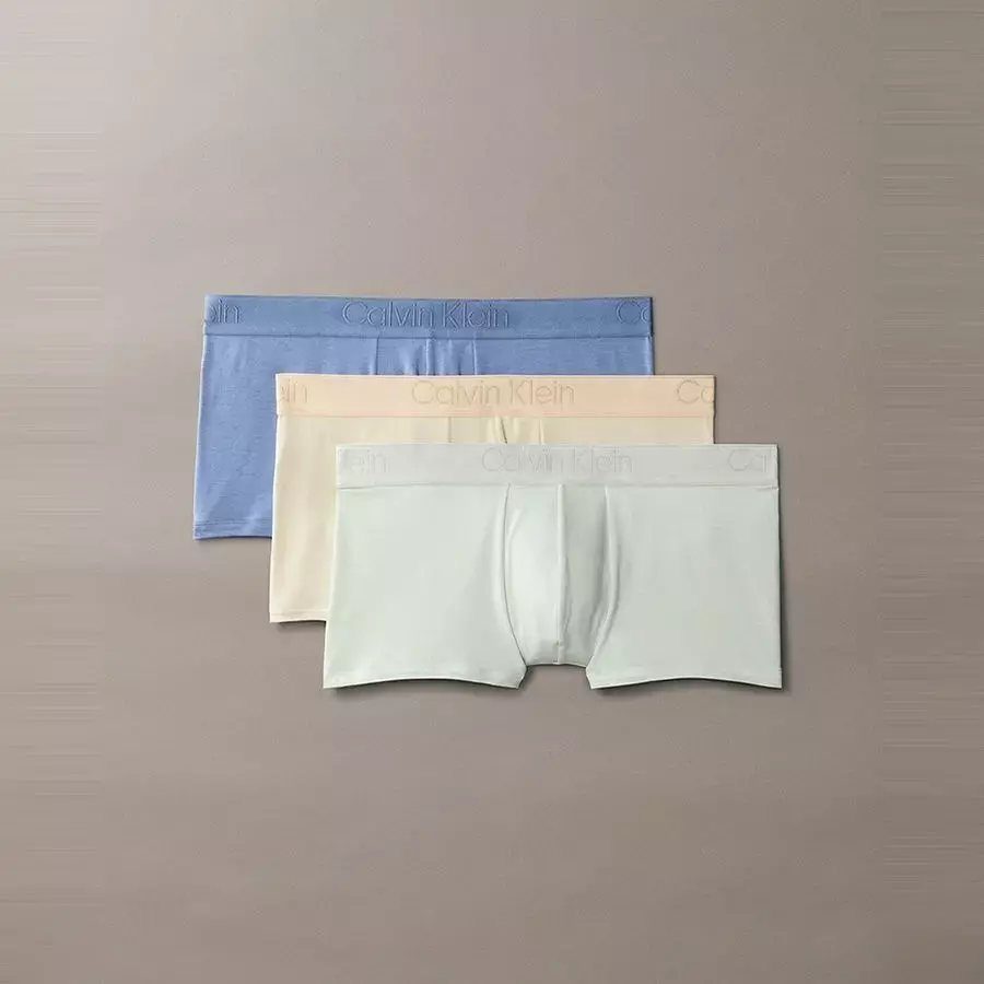 언더웨어 NB3651-3UK-EJS 남성 드로즈 CK 블랙 로우 라이즈 트렁크 3PK B3651
