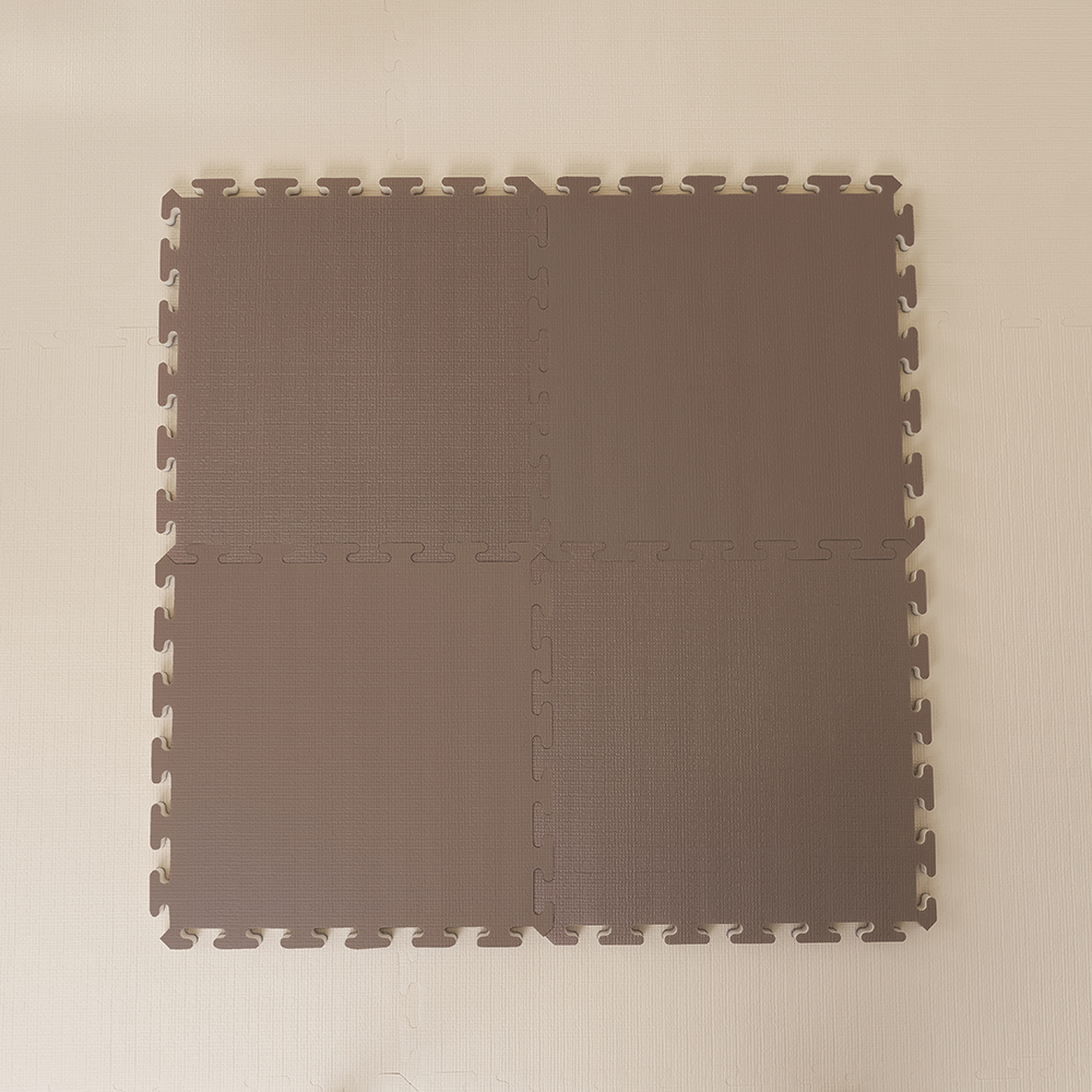 롤베이비 롤베이비 셀프시공 PVC 퍼즐매트 차콜 50 x 50 cm (16개)_이미지