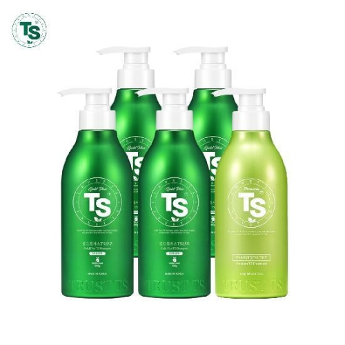 골드플러스 TS 샴푸 500g 4개+프리미엄 TS 트리트먼트500g 5종세트