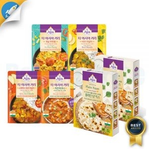 샘표식품 티아시아키친 티아시아 커리 170g 4개+플레인 난 200g 2개 리뷰 기간 한 정