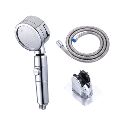 3WAY 샤워헤드+ 황동 호스 1.5m + 샤워기 홀더 세트 1세트