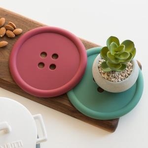 지성아이엔씨 플라이토 실리콘 단추 냄비받침대