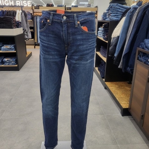 남성 청바지 502 테이퍼 핏 웜진 다크블루 29507-1472_IC