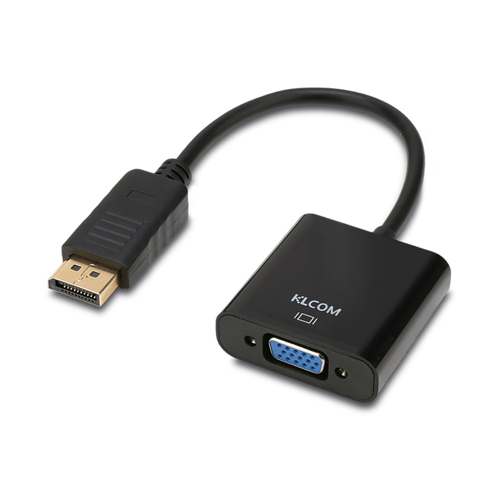 케이엘시스템 KLcom DP v1.1 to VGA 컨버터 (KL123)