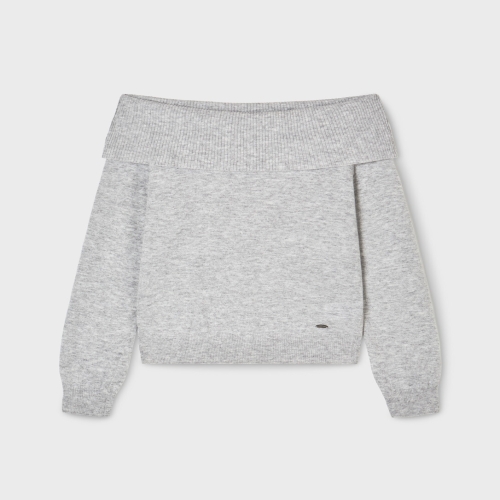 후아유 여성 Folded Off-Shoulder Pullover WHKAG1191F