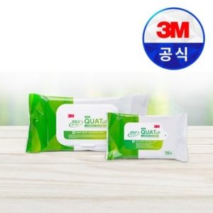 3M 물티슈 신형 뉴 쿼트플러스 살균티슈 80매