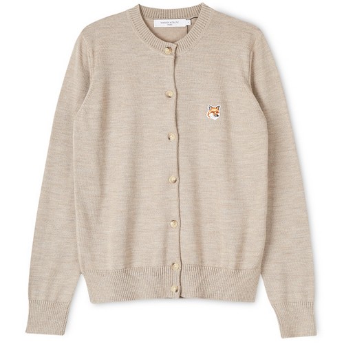 메종키츠네 가디건 HW00521KT1036 (H250, 베이지)