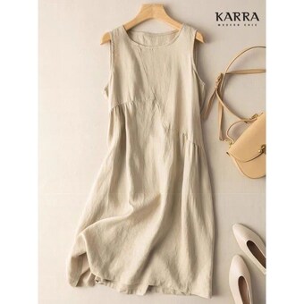 KARRA 피스패치셔링나시원피스_A4M1369