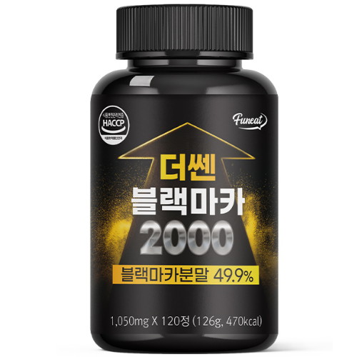 퍼니트 더쎈 블랙마카 2000 120정 (1개)