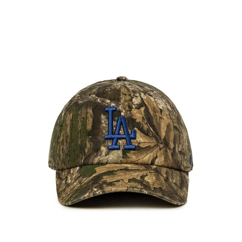 47브랜드 47 라 다저스 Realtree 카모 클린 업 캡 모자 블루 B-RTRGW12GWS-APF