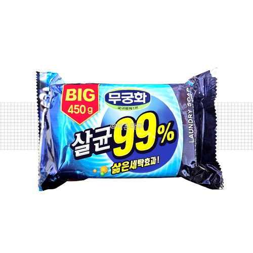 무궁화 빅 살균 빨래비누 450g (8개)_이미지