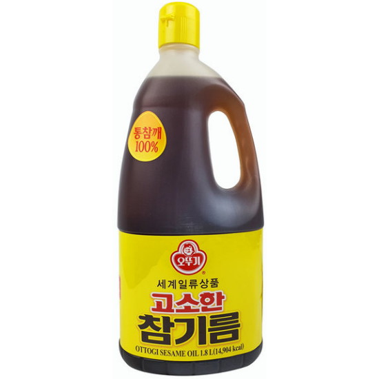 오뚜기 고소한 참기름 1.8L (2개)
