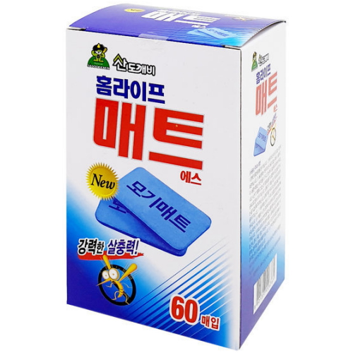  산도깨비 홈라이프 매트 60매입 [1팩]