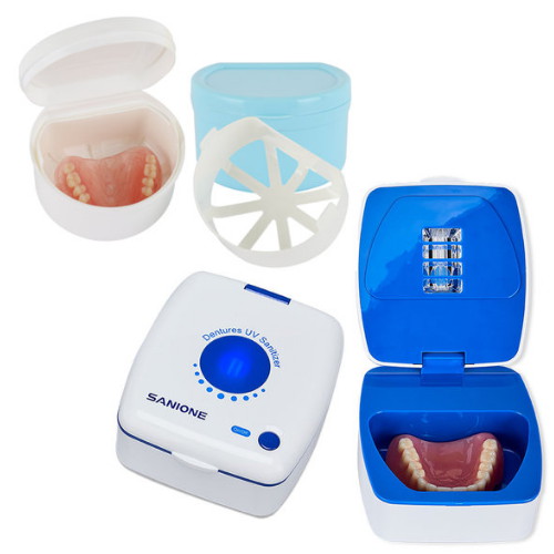 [불명] 아딘폴리오 세니원 틀니 교정기 살균기 + 의치 보관함이미지입니다. 누르면 해당 게시물로 새창이동합니다.