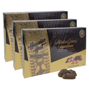 하와이안호스트 알로하 젬스 마카다미아 초콜릿 227g 3개 밀크초콜릿 코스트코