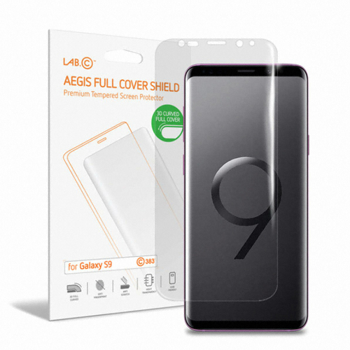 LAB.C 갤럭시S9 플러스 이지스 3D 풀커버 액정보호필름 (액정 1매)
