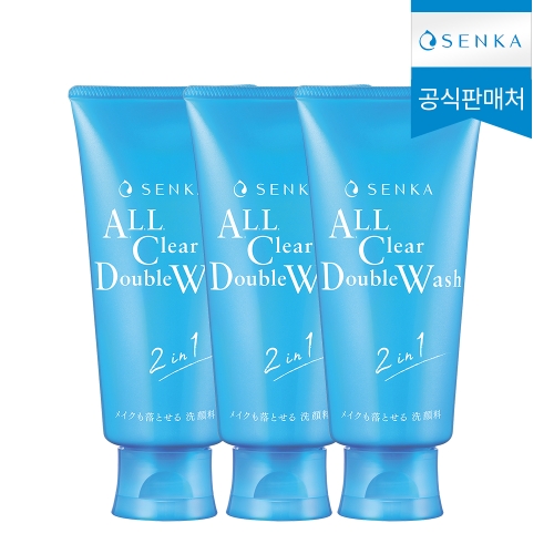 시세이도 센카 올 클리어 더블 더블유 120g (3개)_이미지