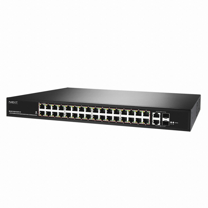 이지넷유비쿼터스 넥스트 NEXT-POE332SFP-TP PoE 스위치허브