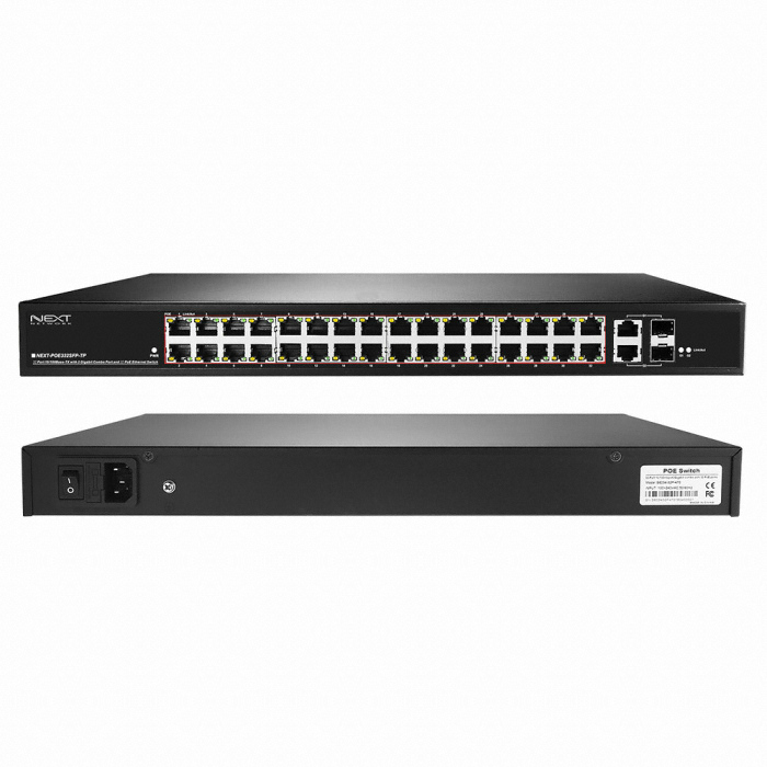이지넷유비쿼터스 넥스트 NEXT-POE332SFP-TP PoE 스위치허브_이미지