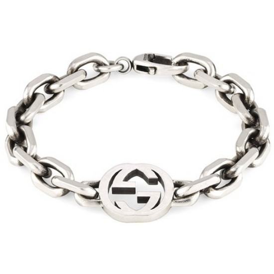 구찌 인터로킹 G 팔찌 627068 J8400 0728_이미지