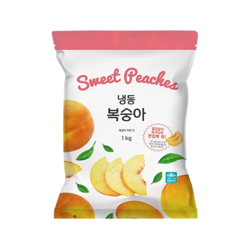 냉동 복숭아 1kg