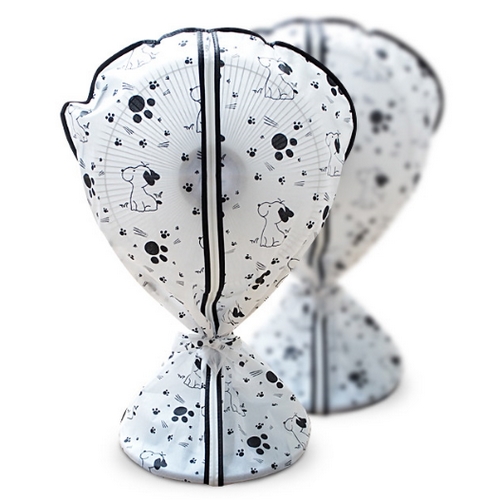 아소리빙 ㅤ강아지 선풍기커버 좌석용 14인치 (2개)_이미지