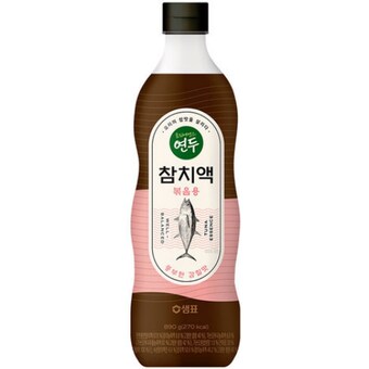 샘표 연두 <b>참치</b><b>액</b> 볶음용 890g