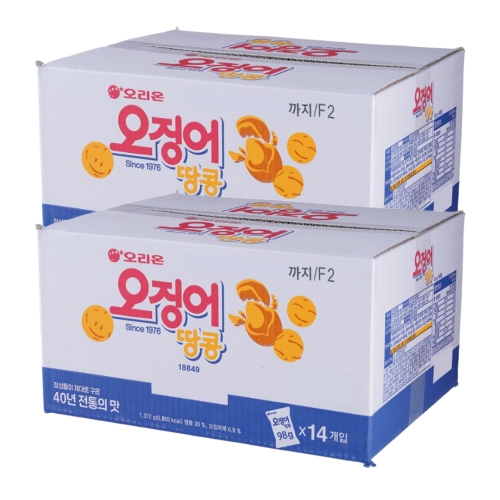 오리온 오징어땅콩 98g (28개)