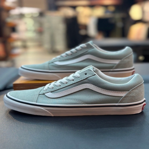 반스 올드스쿨 남녀공용 스니커즈화 Old Skool Color Theory Pure Grey VN000CR5EPO_이미지