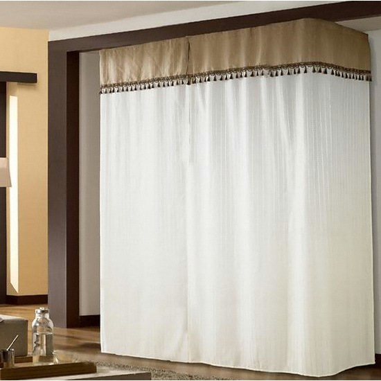 프라임행거 4단 드레스룸 행거 (브라운레이스)_이미지