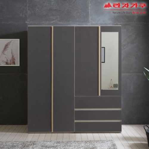 라자가구 비바 베이 3단 서랍 옷장세트 1600_이미지