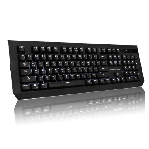 MAXTILL TRON G750 Mechanical Keyboard (블랙, 청축)_이미지