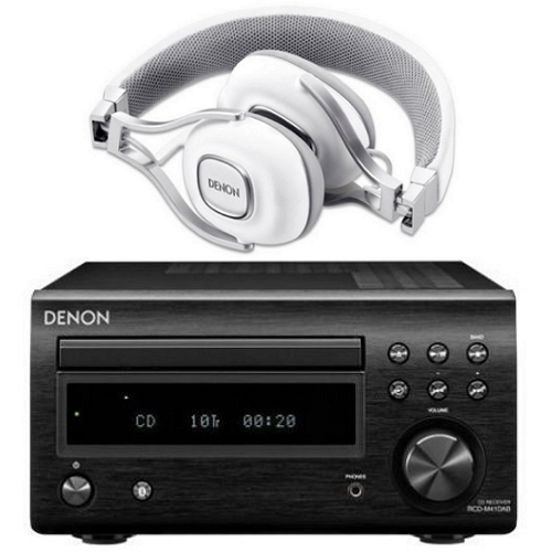 데논 RCD-M41 (+ 헤드폰 AH-MM200)