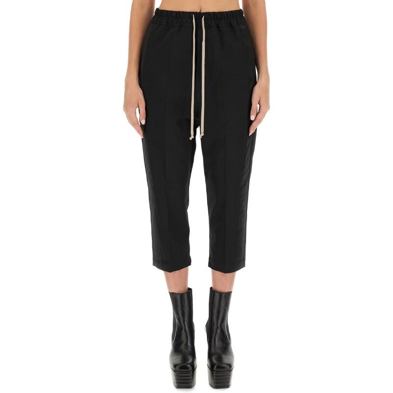 릭오웬스 DRAWSTRING ASTAIRES CROPPED PANTS RP02C1303 ZLSC 09_이미지