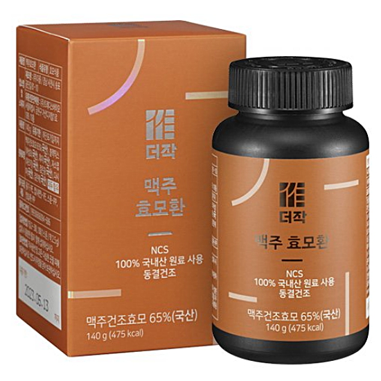 트래디스바이오 더작 맥주 효모환 140g (2개)_이미지