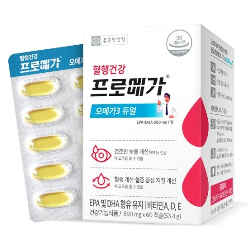 종근당건강 프로메가 오메가3 파워 890mg 60캡슐