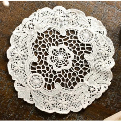 휴디자인 벨라이프 크로쉐 레이스 도일리 티코스터