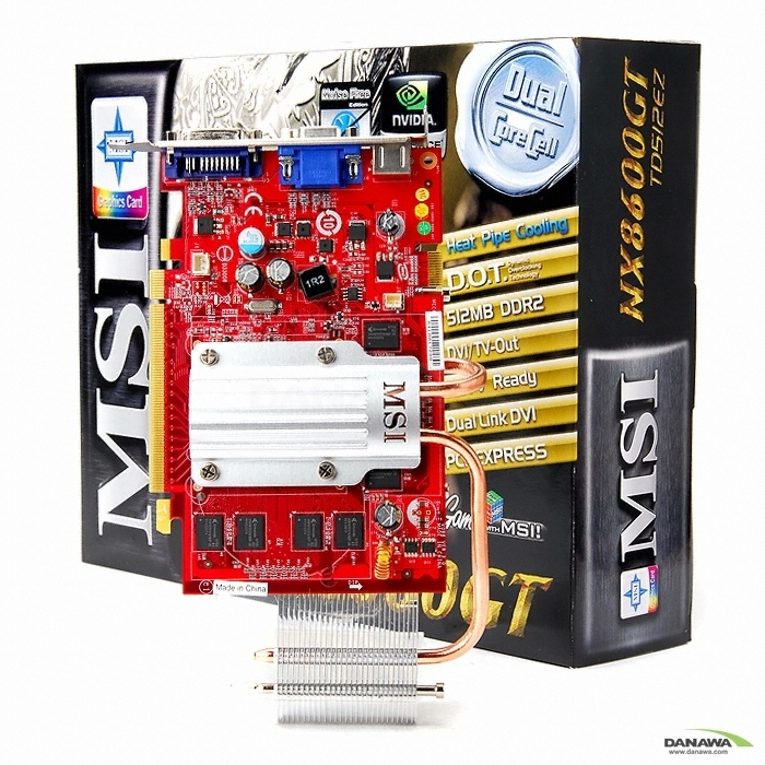 MSI ������ 8600GT NX8600GT-TD512EZ 512MB �����ڽ�