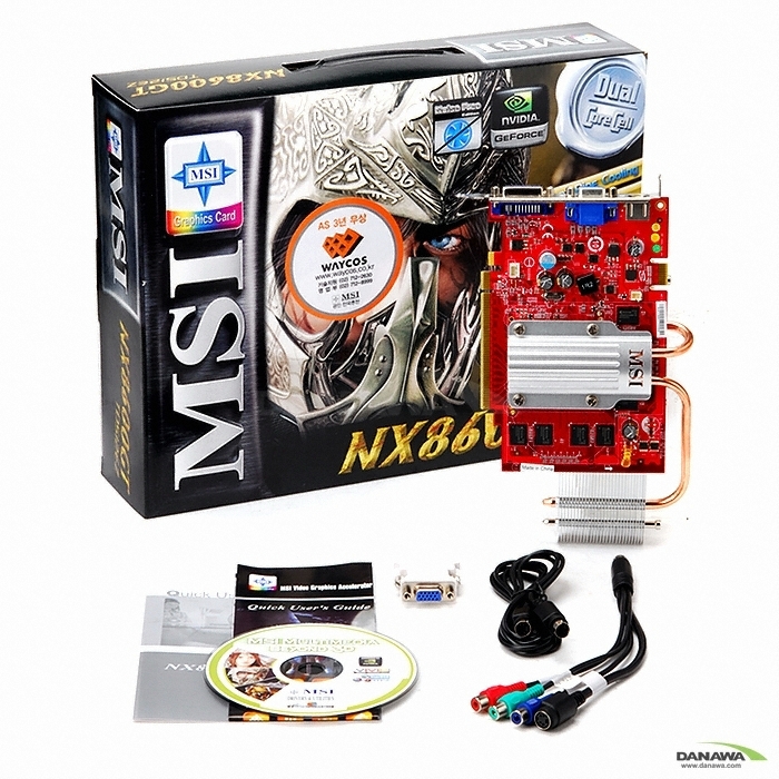 MSI ������ 8600GT NX8600GT-TD512EZ 512MB �����ڽ�