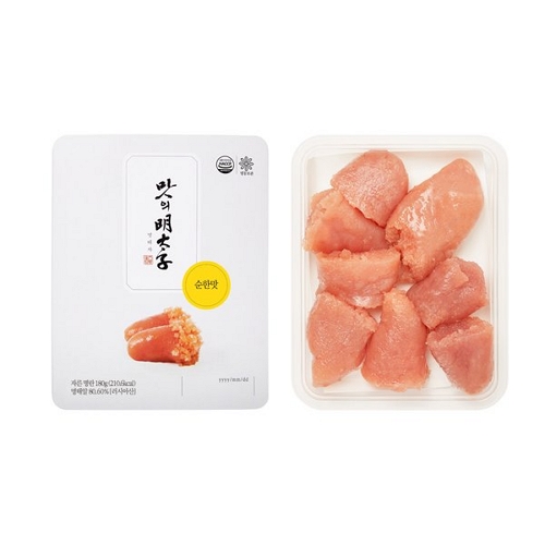 대경에프앤비 맛의명태자 순한 자른 명란 180g (1개)_이미지