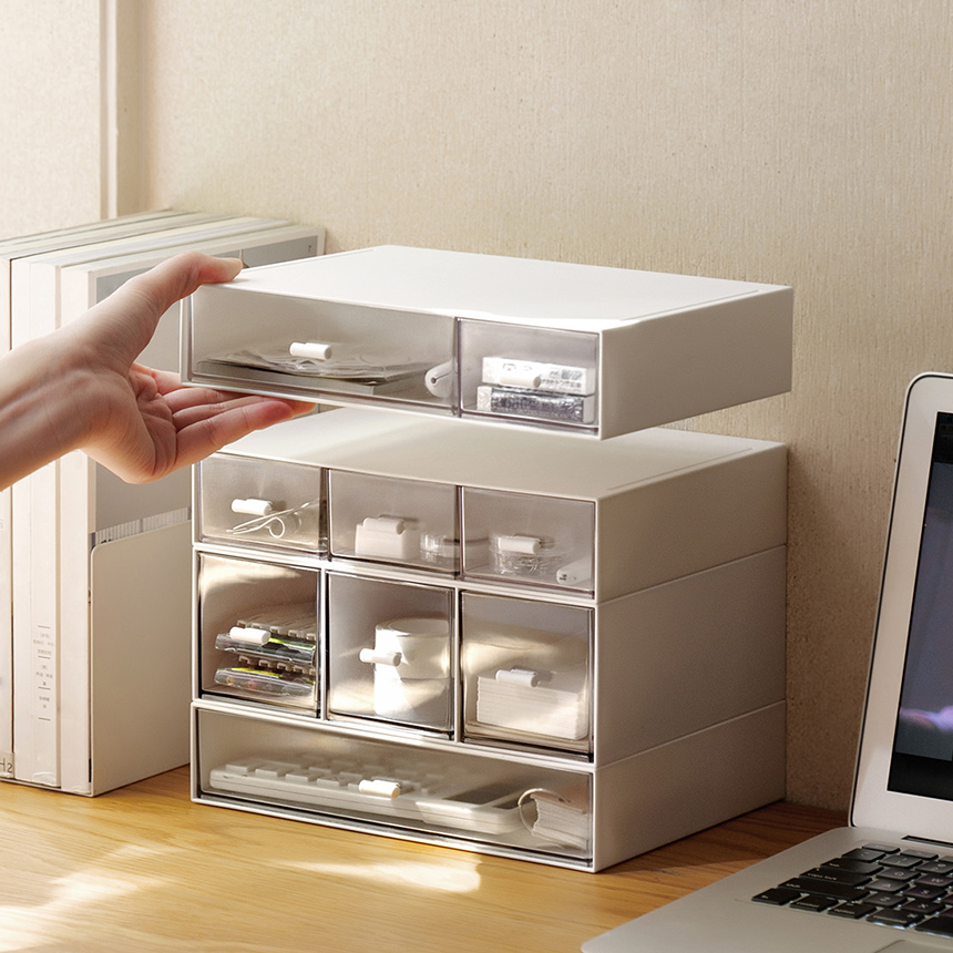 코스모스상사 알뜰살뜰매뉴얼 다용도 서랍 정리함 1칸