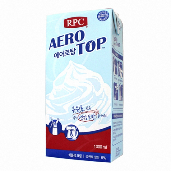 리치 RPC 에어로탑 식물성 휘핑크림 1L (1개)_이미지