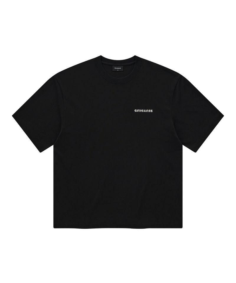 커버낫 CO2603STH1BK 여성 반팔티 기능성반팔티 디플로마 로고 엠블럼 티셔츠 블랙 6854015