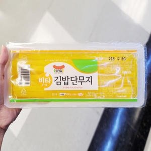 일미농수산 일가집 비타 김밥 단무지 400g (2개)_이미지