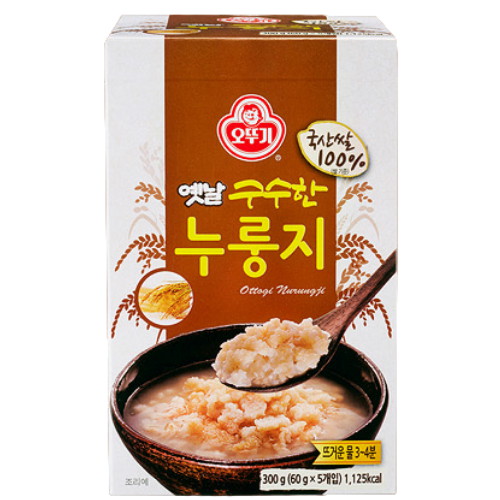 오뚜기 옛날 구수한 누룽지 케이스 5개입 300g (10개)_이미지